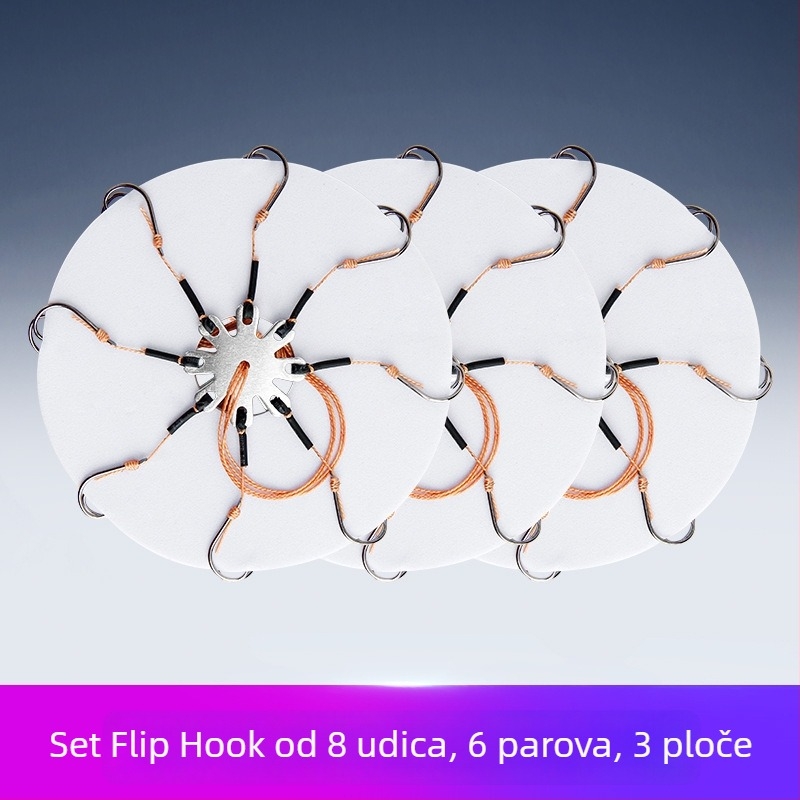 Eksplozivna udica za ribolov, broj 1, za ribolov u potoku — Flip Hook