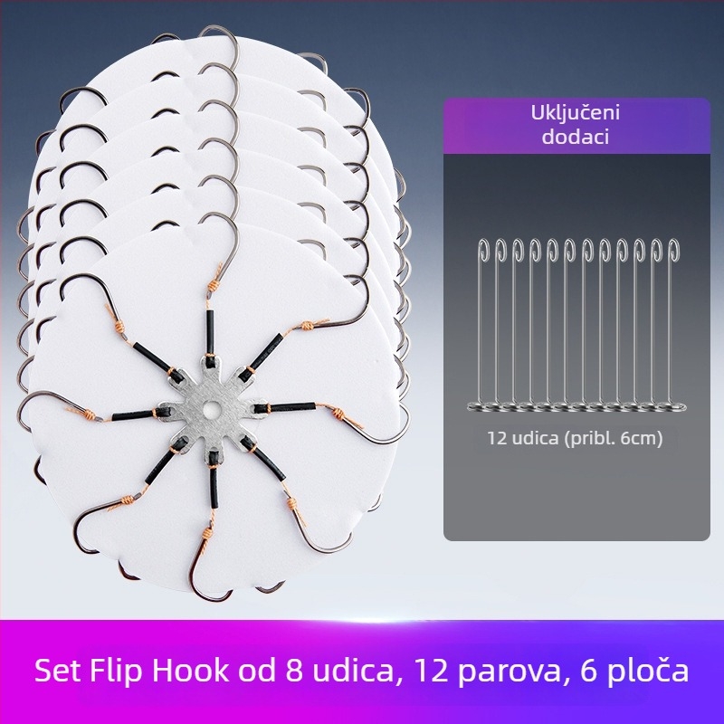 Eksplozivna udica za ribolov, broj 1, za ribolov u potoku — Flip Hook