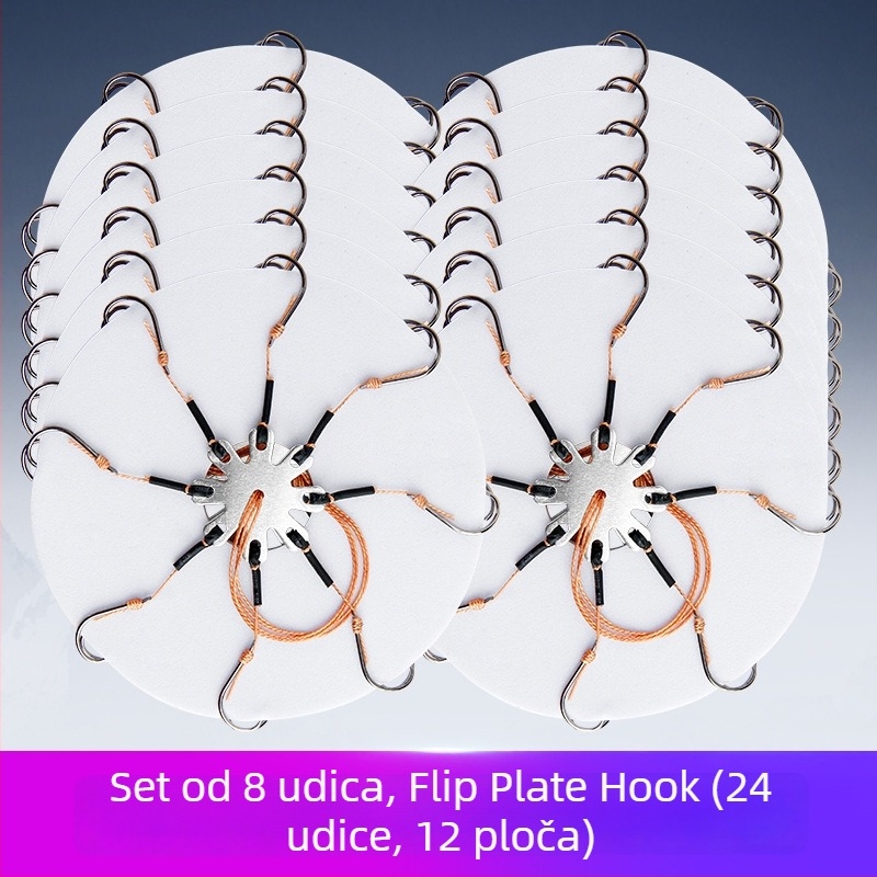 Eksplozivna udica za ribolov, broj 1, za ribolov u potoku — Flip Hook