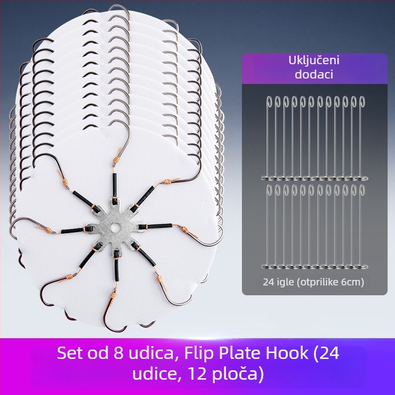 Eksplozivna udica za ribolov, broj 1, za ribolov u potoku — Flip Hook