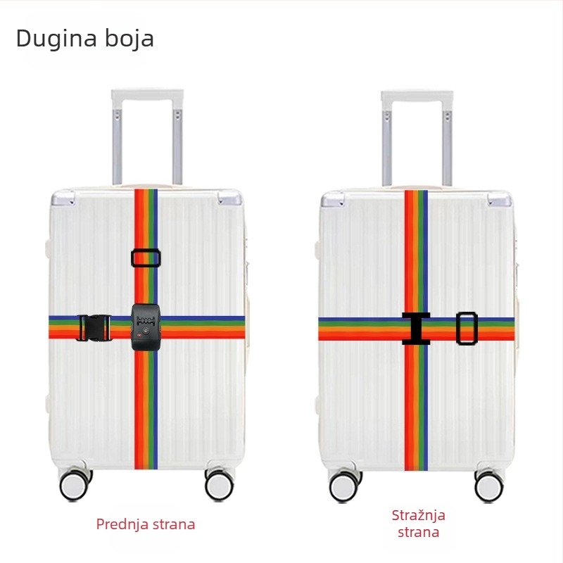 Huashengda pojas za prtljagu od polipropilena – protiv krađe, dodatak za torbe