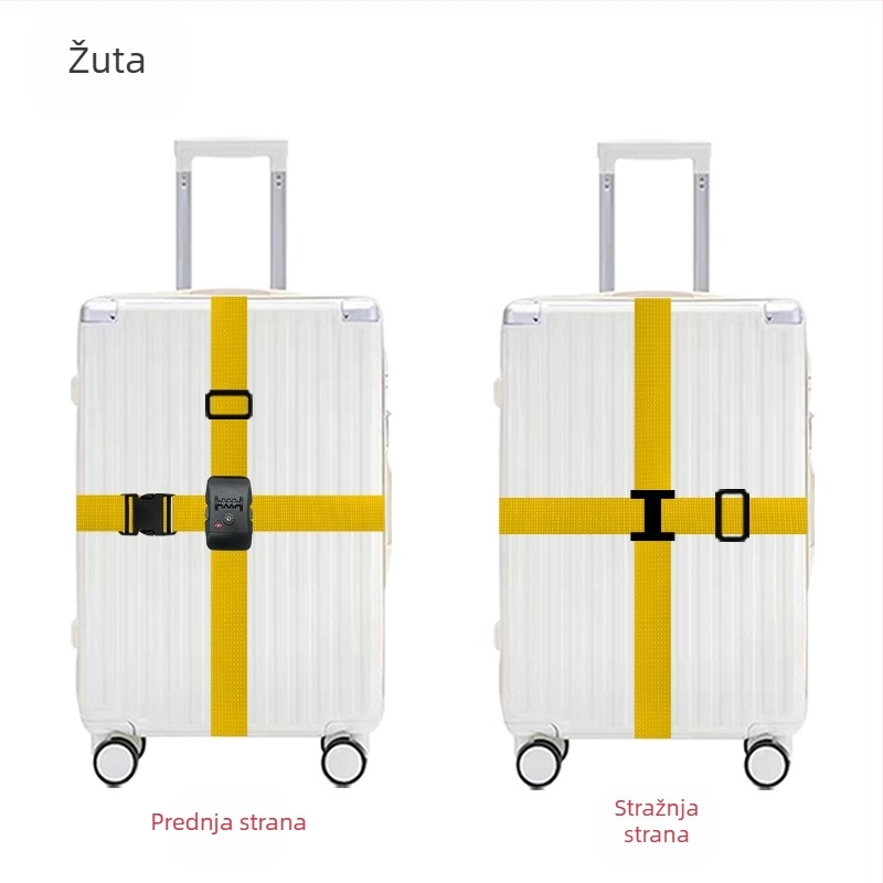 Huashengda pojas za prtljagu od polipropilena – protiv krađe, dodatak za torbe