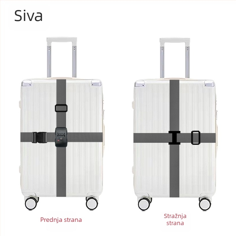 Huashengda pojas za prtljagu od polipropilena – protiv krađe, dodatak za torbe