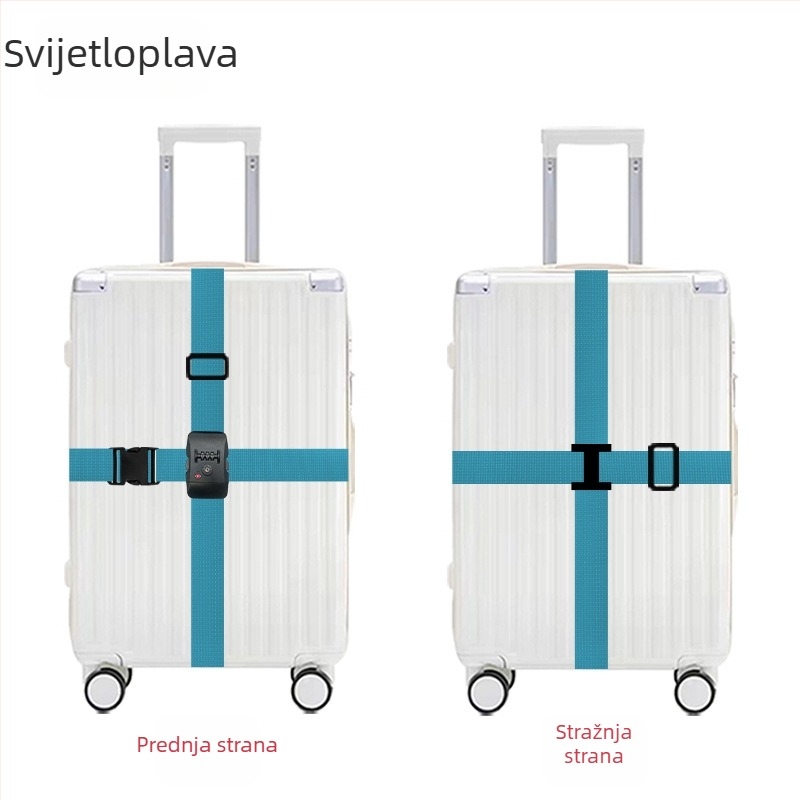 Huashengda pojas za prtljagu od polipropilena – protiv krađe, dodatak za torbe