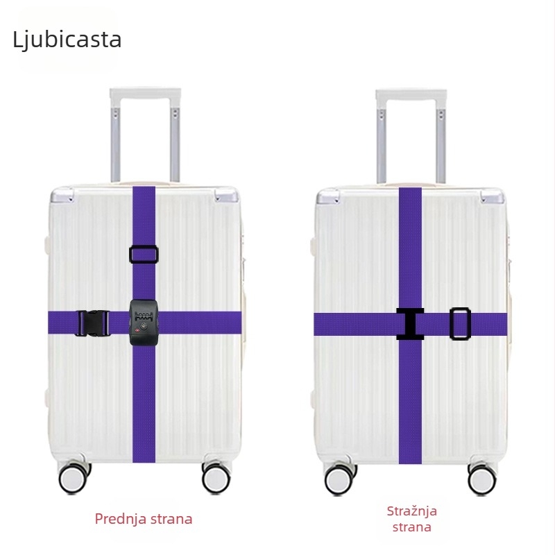 Huashengda pojas za prtljagu od polipropilena – protiv krađe, dodatak za torbe