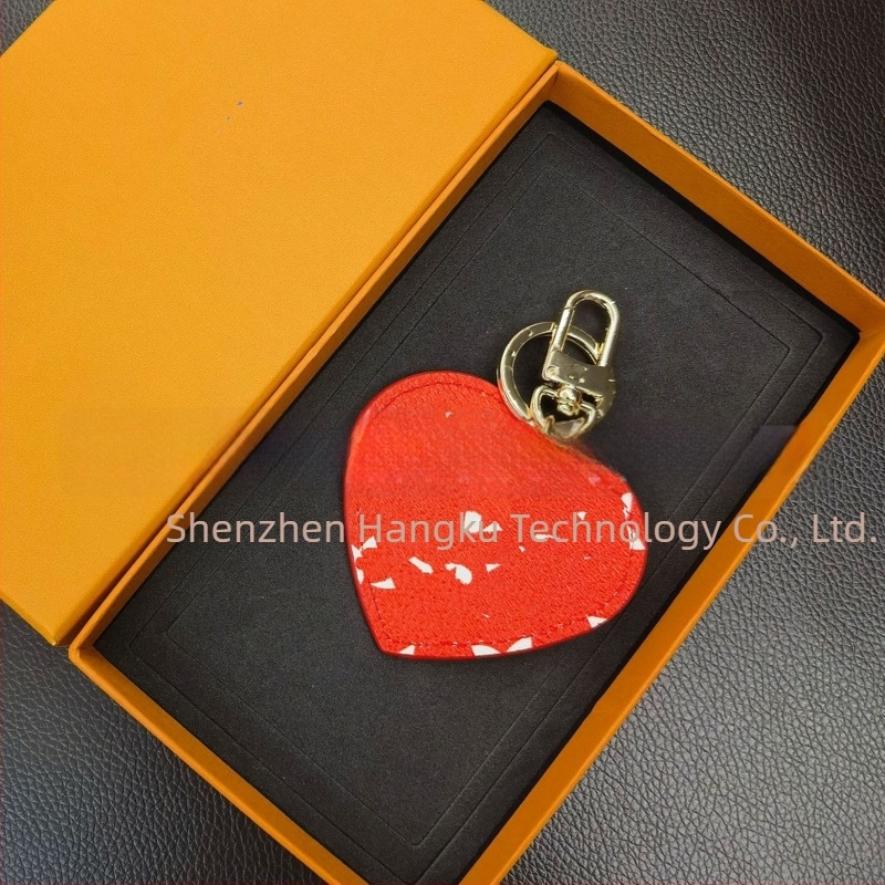 PU materijal, srcolni privjesak za ključeve, ukras za torbu, stil laganog luksuza