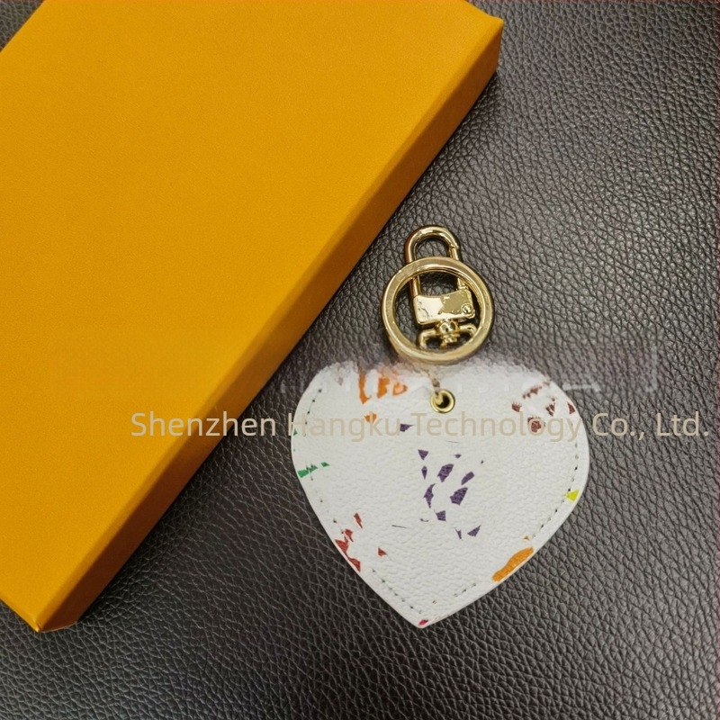 PU materijal, srcolni privjesak za ključeve, ukras za torbu, stil laganog luksuza