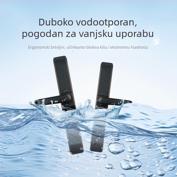 Vila dvorišna vrata – dvostruki mehanički zaključak s kodom, OL4055, cinkova legura, mehanički tip, šipka 80×80, za sigurnosna vrata.