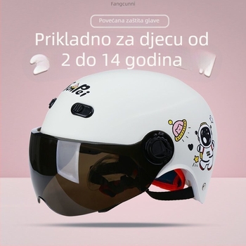 Dječja rally kaciga — ljeto, zaštita od sunca, TCO99 certificirana