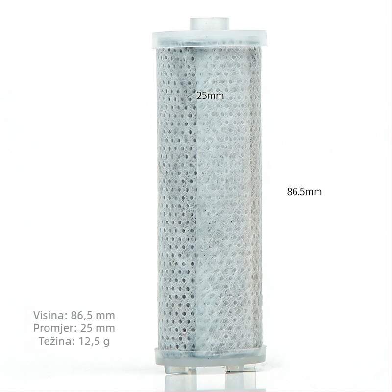 ARTIQUA Ručni tuš s filtrom aktivnog ugljena, vlakna ugljika za uklanjanje klora, pročišćavanje vode, kišni tuš