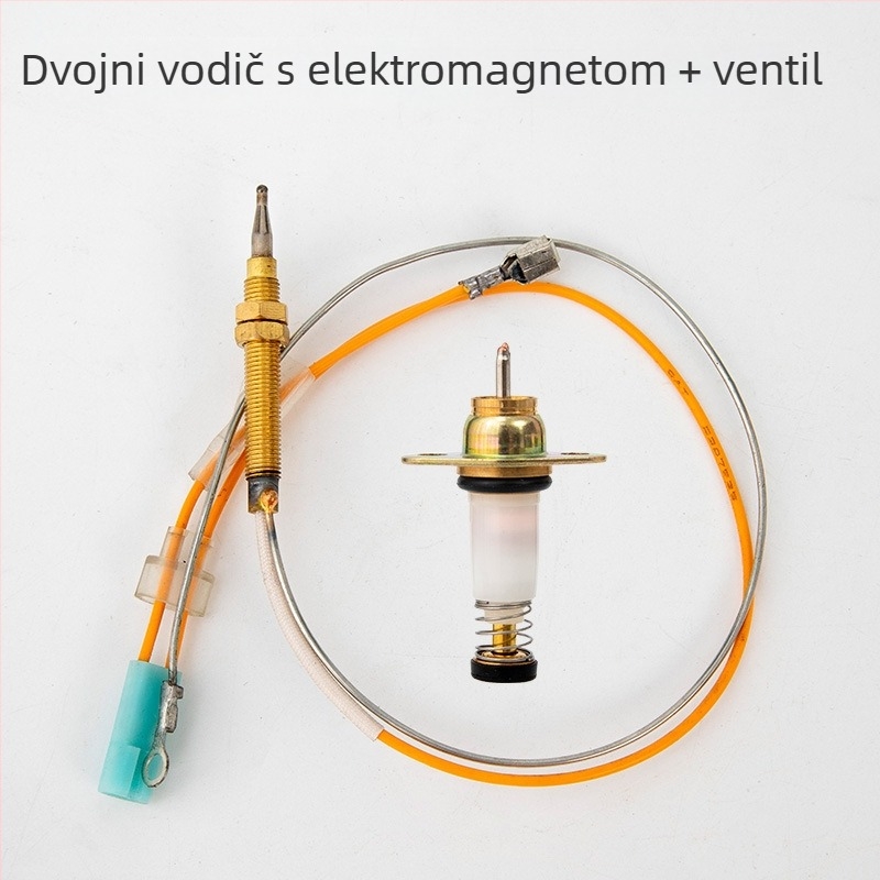 Bakrena iglasta termopar senzorska sonda – tijelo elektromagnetnog ventila, moderan jednostavan dizajn, bez certifikata