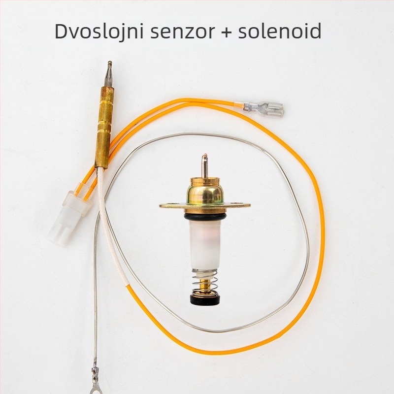 Bakrena iglasta termopar senzorska sonda – tijelo elektromagnetnog ventila, moderan jednostavan dizajn, bez certifikata