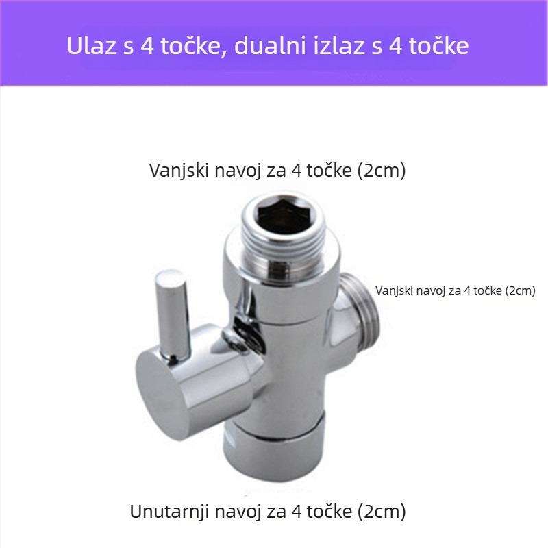 Tuš armatura s skrivenim kružnim zavojem, nehrđajući čelik, moderan stil, gornja mlaznica