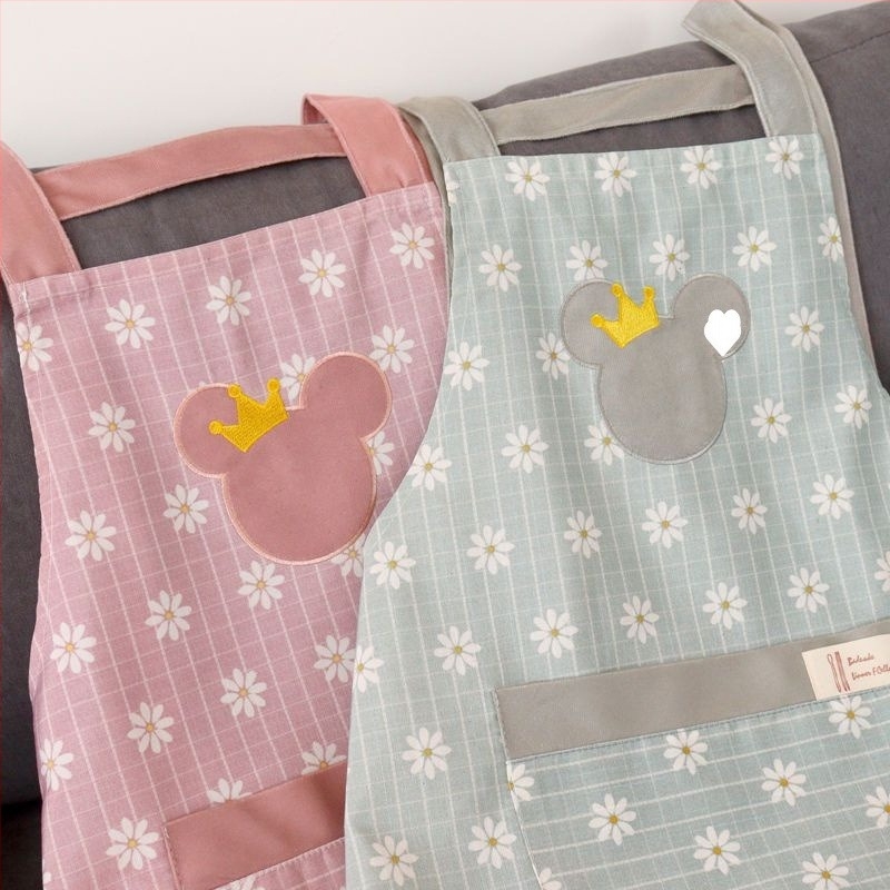 Set pregača, bez rukava, vodootporna platna, svjež stil, jednofaredni uzorak