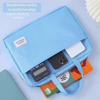 Torba za dokumente za žene Geneme, Oxford materijal, zatvarač, oblik izvanzemaljski