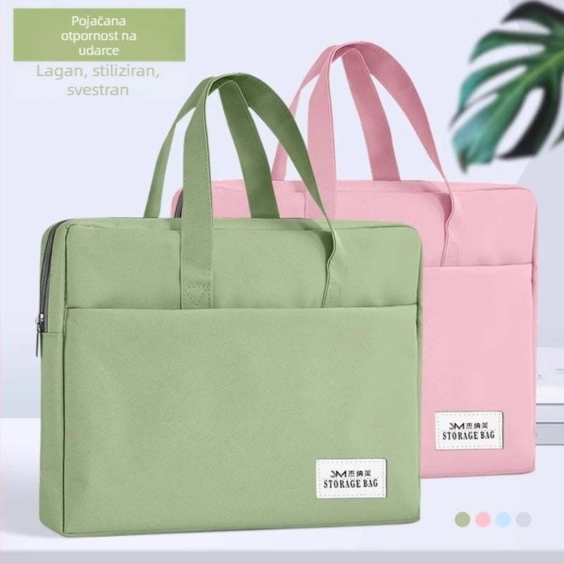 Torba za dokumente za žene Geneme, Oxford materijal, zatvarač, oblik izvanzemaljski