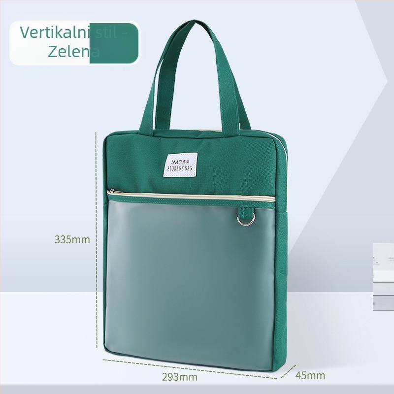 Torba za dokumente za žene Geneme, Oxford materijal, zatvarač, oblik izvanzemaljski