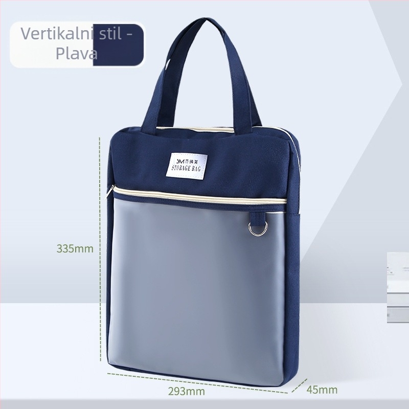 Torba za dokumente za žene Geneme, Oxford materijal, zatvarač, oblik izvanzemaljski