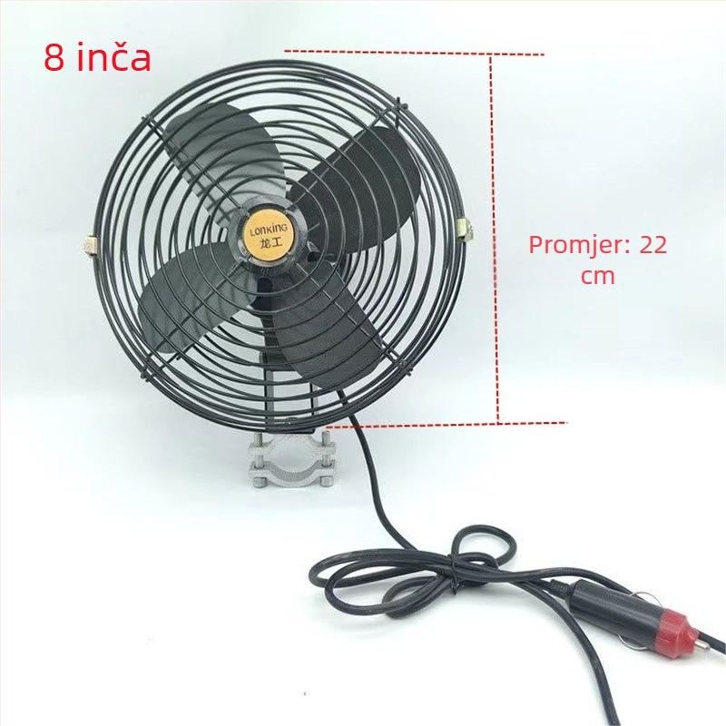 Automobilski ventilator – inženjerski ventilator za hlađenje automobila