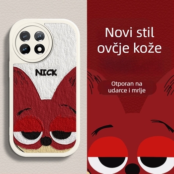 Zaštitno kućište za OnePlus pametne telefone – karikatura dizajn, otporno na padove, umjetna koža, obojena površina, prilagodljivo