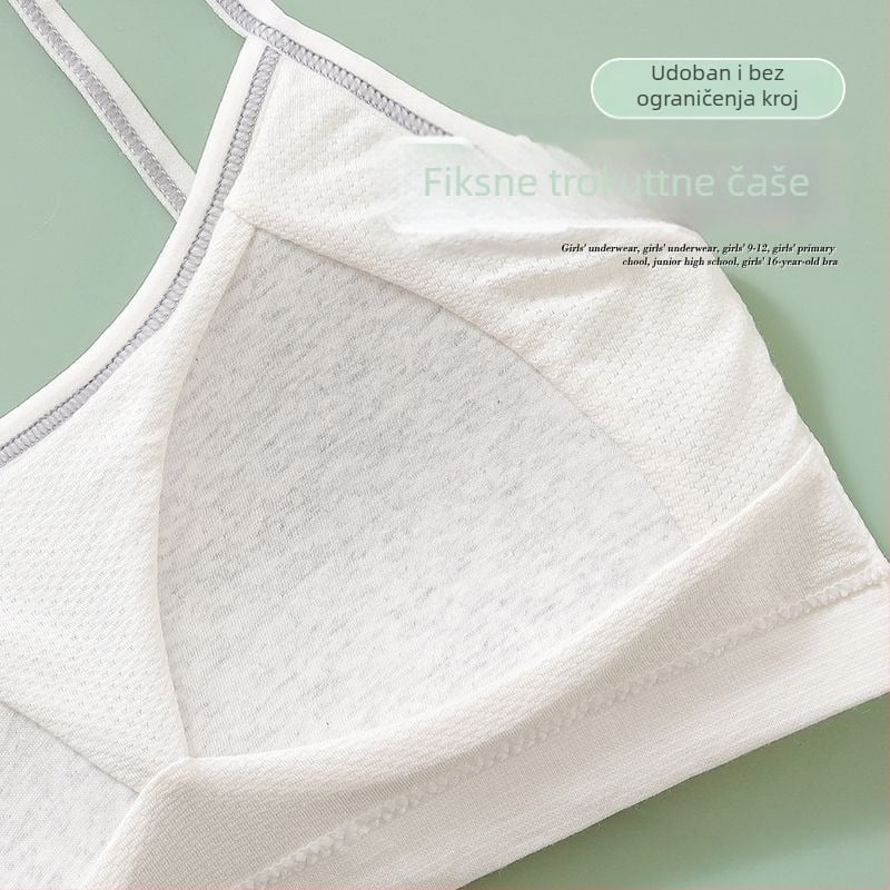 Dječji tubetop s čašicama — čašice s ušima zeca, mašice stil, najlon tkanina, cupa od pamuka sandwich, pamukova podstava, mekan čelični prsten