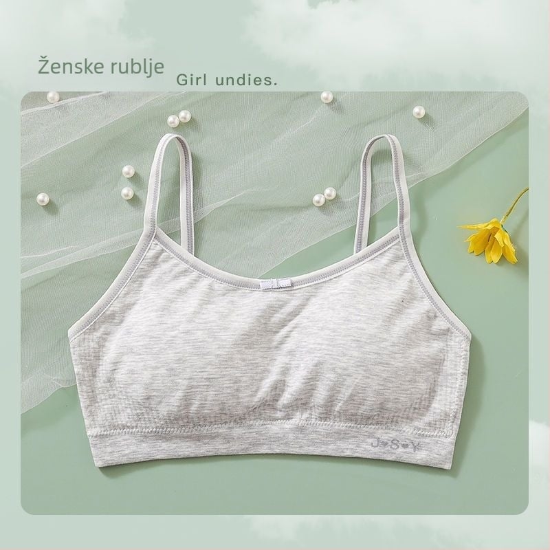 Dječji tubetop s čašicama — čašice s ušima zeca, mašice stil, najlon tkanina, cupa od pamuka sandwich, pamukova podstava, mekan čelični prsten