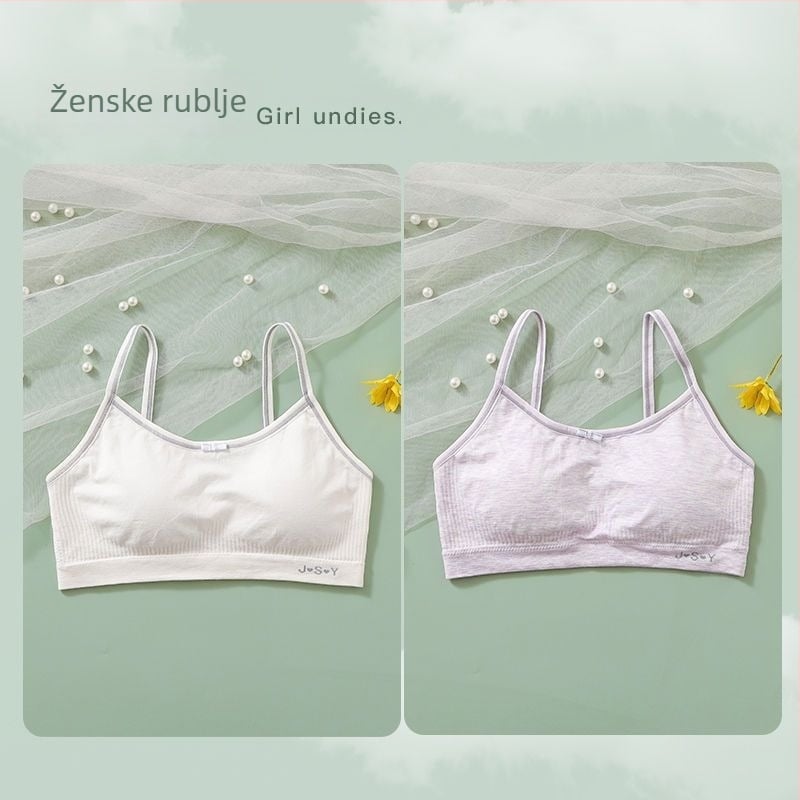 Dječji tubetop s čašicama — čašice s ušima zeca, mašice stil, najlon tkanina, cupa od pamuka sandwich, pamukova podstava, mekan čelični prsten