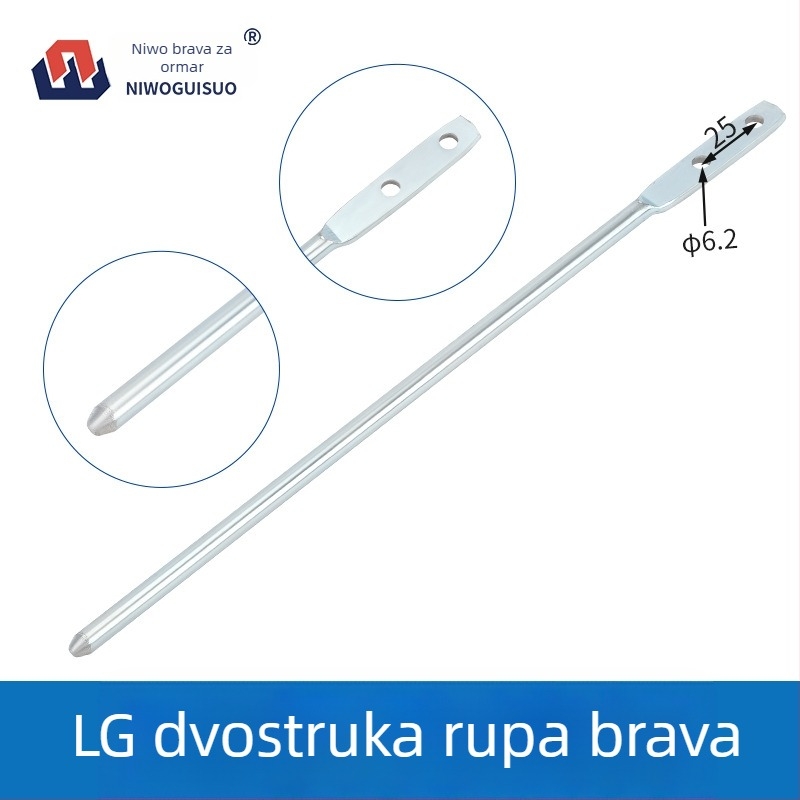 Zaključavajuće šipke za ormariće | gornje i donje šipke; materijal: željezo; težina: 1; modeli: LS001-1, LG001-2, LS002-2, LG001-3; stil: moderni i minimalistički