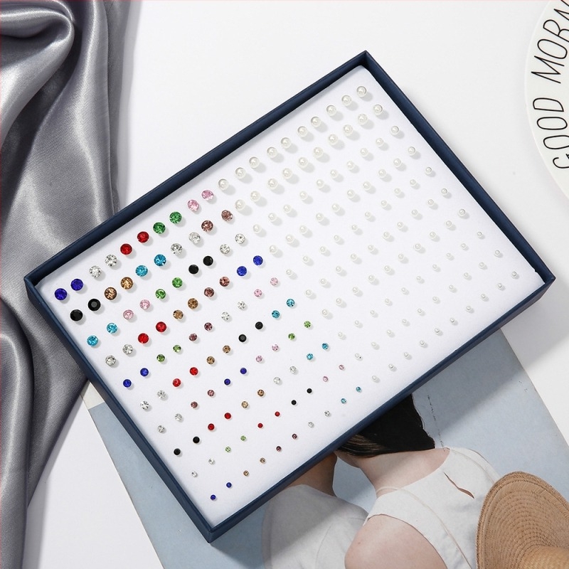 Naušnice – Plastika/Smola, Elektroplatina – Stil: Srce, Cvijeće, Listovi – Unisex