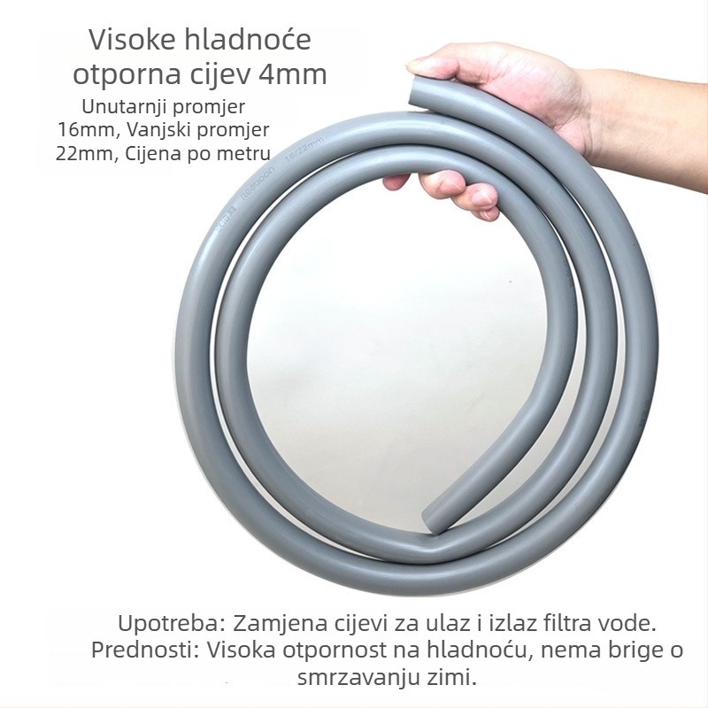 Crijevo za zamjenu filtra za filter barrel - Real Stone, Plastika, Otporno na smrzavanje, Izdržljivo, Težina 0.5