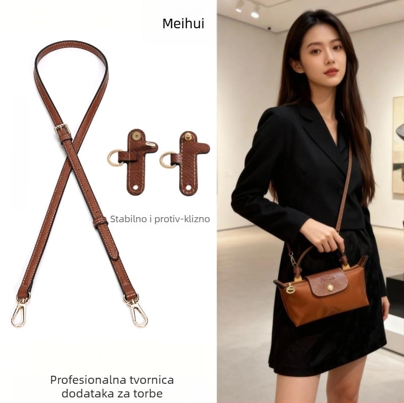 Dodatak za prtljagu – PU koža s reljefnom teksturom, modifikacija kaiše bez bušenja, podesivi mini kaiš, izuzetno lagan