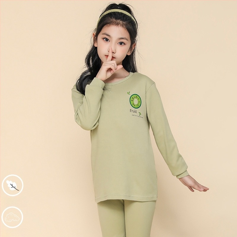 Termalni set donjeg rublja za djevojčice, 100% pamuk, proljeće–jesen–zima, održava toplinu, za djecu od 8+ godina (visina iznad 140 cm)