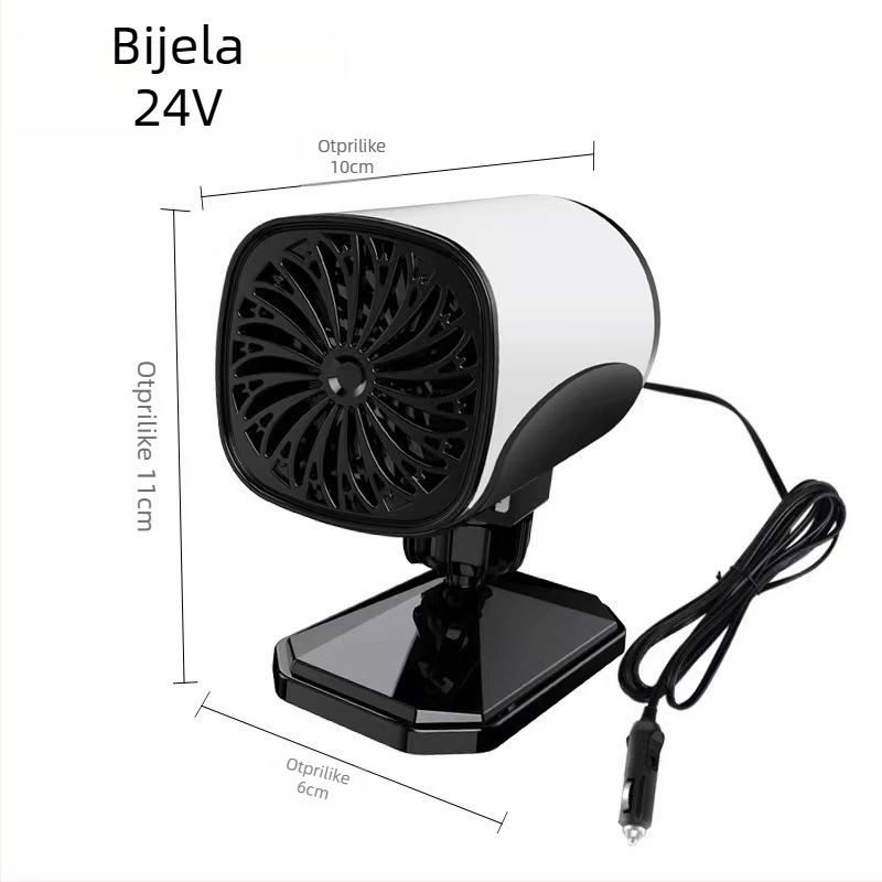 Automobilski grijač Bymaocar BY-1580, 65W, Plastika, s vakuum prisavom za pročišćavanje zraka i odmagljivanje