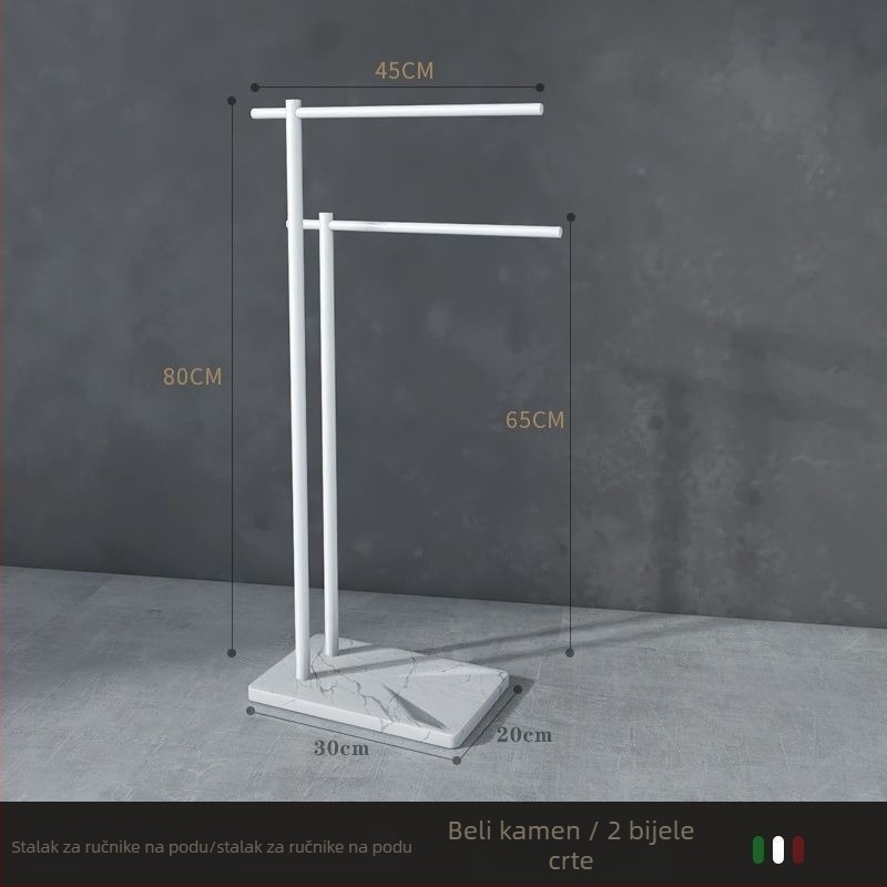 Stalak za ručnike na podu od željeza, novi kineski stil, Watermarks certifikat, porijeklo Kina, broj certifikata 1