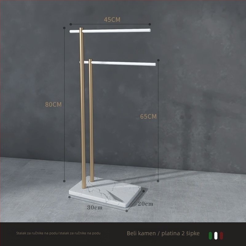 Stalak za ručnike na podu od željeza, novi kineski stil, Watermarks certifikat, porijeklo Kina, broj certifikata 1