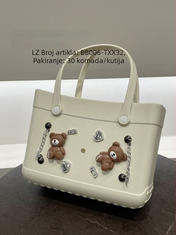 Crossbody torba EVA, vodoravni kvadratni oblik, gradski minimalistički stil, unutarnji džepovi za telefon, iskaznicu i prijenosno računalo