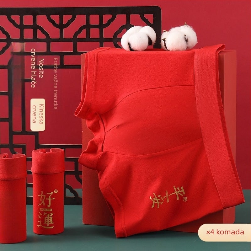 Muške bezšivne bokserice, prozračne, srednji pojas • Pamuk 95–100% • Pleteni materijal • Jednostavan dizajn