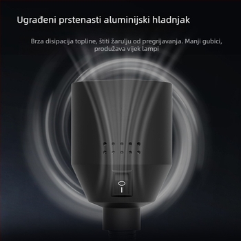 LED radna svjetiljka za strojeve s magnetskom bazom i fleksibilnim crijevom za tokarski stroj