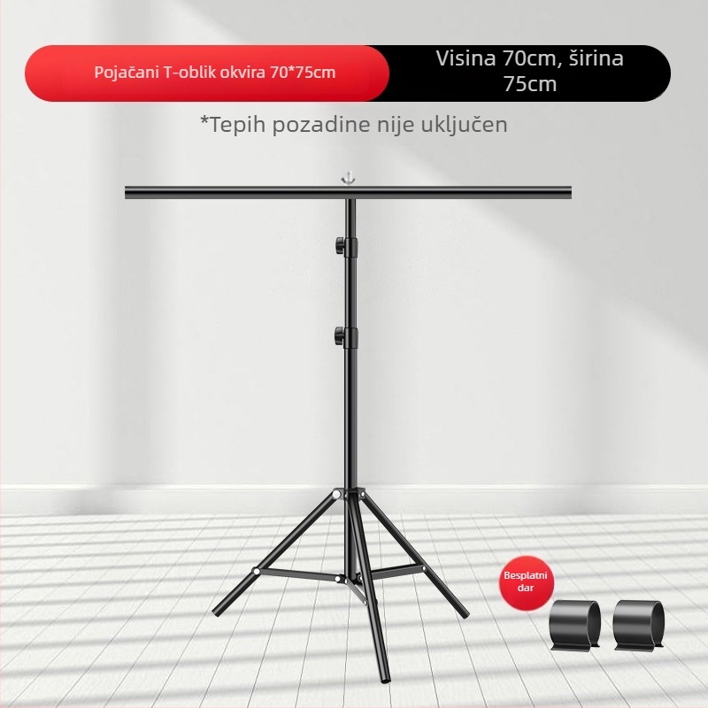 Izvlačni okvir pozadine za fotografiranje proizvoda, težina 2