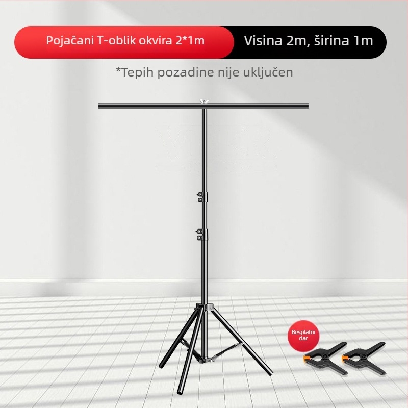 Izvlačni okvir pozadine za fotografiranje proizvoda, težina 2