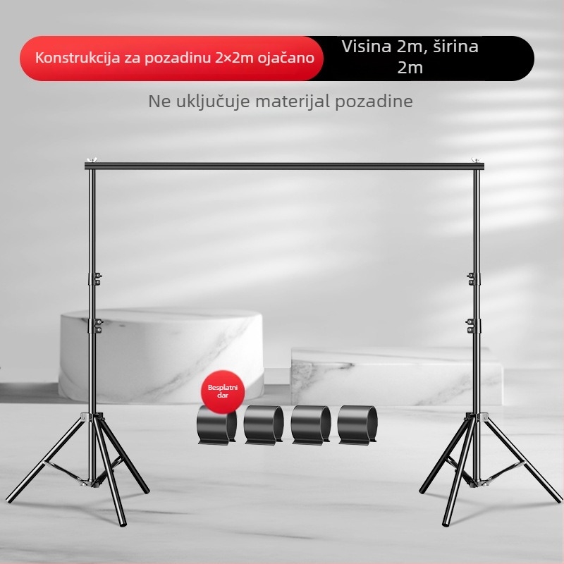 Izvlačni okvir pozadine za fotografiranje proizvoda, težina 2