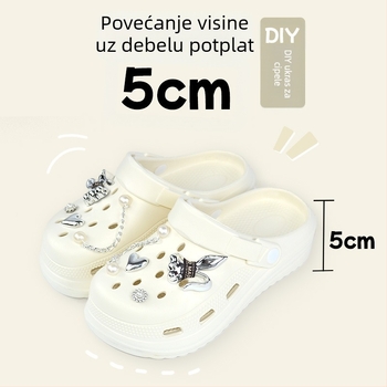 Unisex vrtne cipele s EVA gornjim dijelom, prozračne, s mjehurićastom podlogom