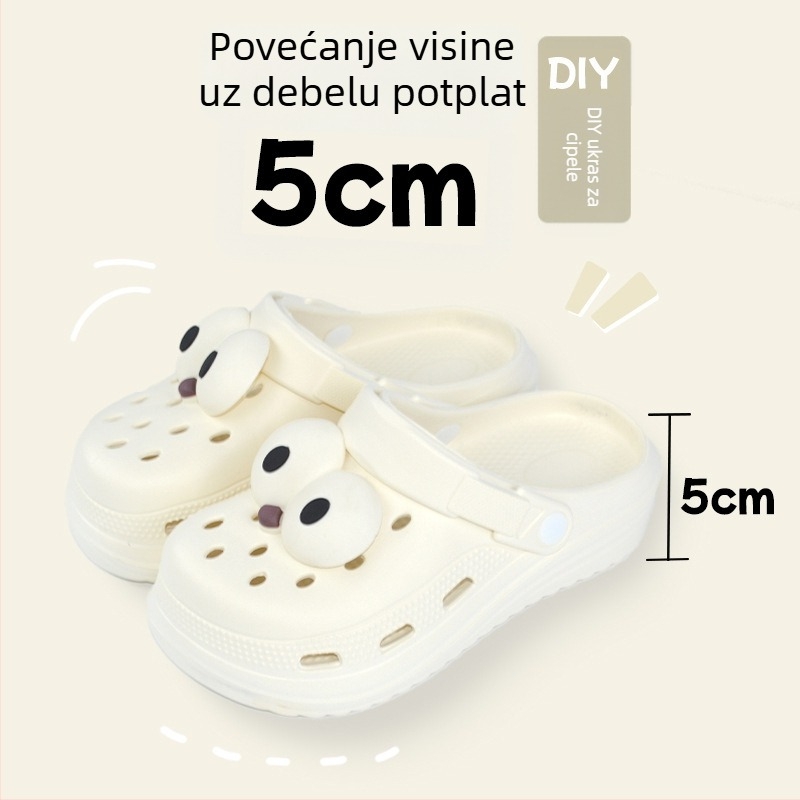 Unisex vrtne cipele s EVA gornjim dijelom, prozračne, s mjehurićastom podlogom