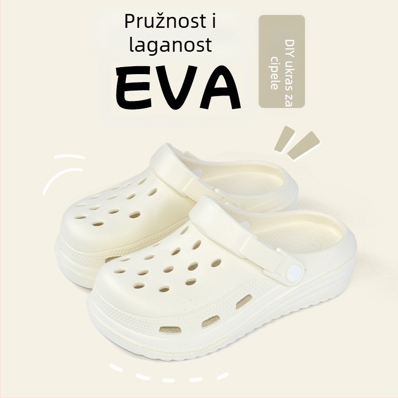 Unisex vrtne cipele s EVA gornjim dijelom, prozračne, s mjehurićastom podlogom