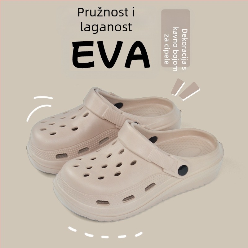 Unisex vrtne cipele s EVA gornjim dijelom, prozračne, s mjehurićastom podlogom