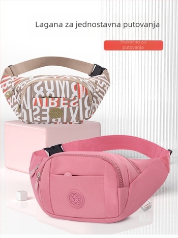 Torba za struk - ulični stil, najlon, poliester podstava, jesen 2024, putovanja u slobodno vrijeme (ulicni stil, najlon, poliester podstava, jesen 2024, putovanja u slobodno vrijeme)