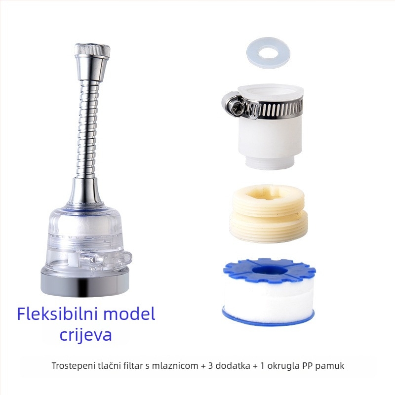 Tuš glava s gornjim mlazom, plastična, masaža, mjehurići, kiša, 0-90C, 0.6 MPa