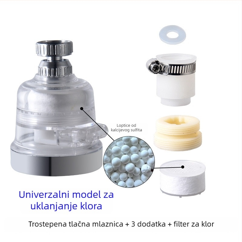 Tuš glava s gornjim mlazom, plastična, masaža, mjehurići, kiša, 0-90C, 0.6 MPa