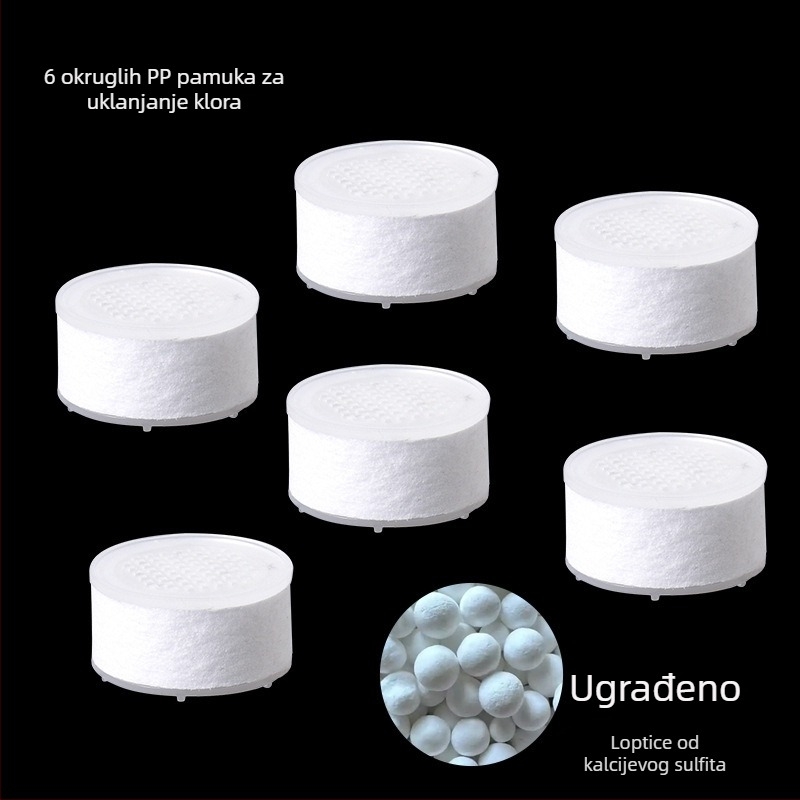 Tuš glava s gornjim mlazom, plastična, masaža, mjehurići, kiša, 0-90C, 0.6 MPa