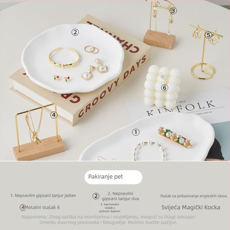 Ukrasni predmeti za fotografiranje nakita — brend Light, Shadow and Stars; za fotografiju proizvoda; materijal: drugi